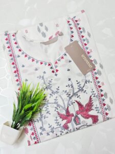 White Kurti